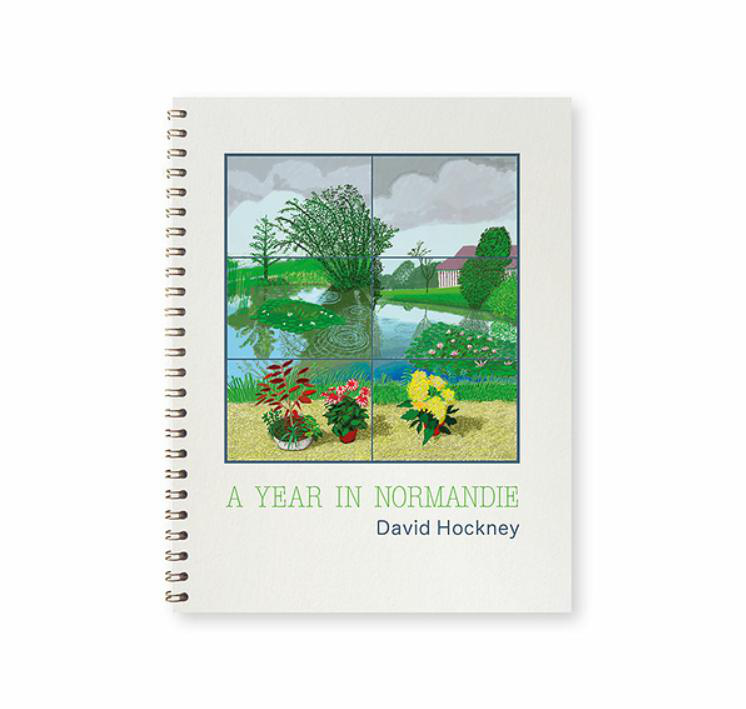 Spiral Notebook David Hockney - A year in Normandy, 2020-2021