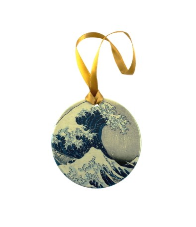 Hokusai, The Great Wave Ornament