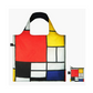 Mondrian Packable Tote Bag