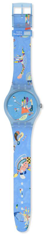 Montre Swatch Bleu de ciel, Vassily Kandinsky