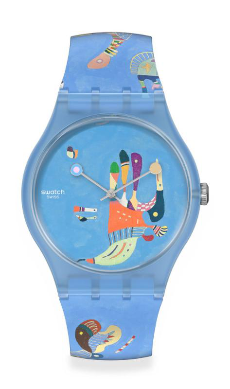 Montre Swatch Bleu de ciel, Vassily Kandinsky