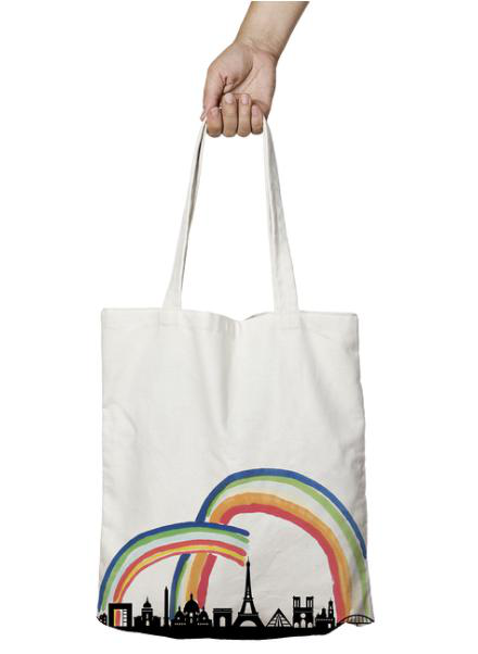 Tote bag JCC+ | Bonheur lumineux